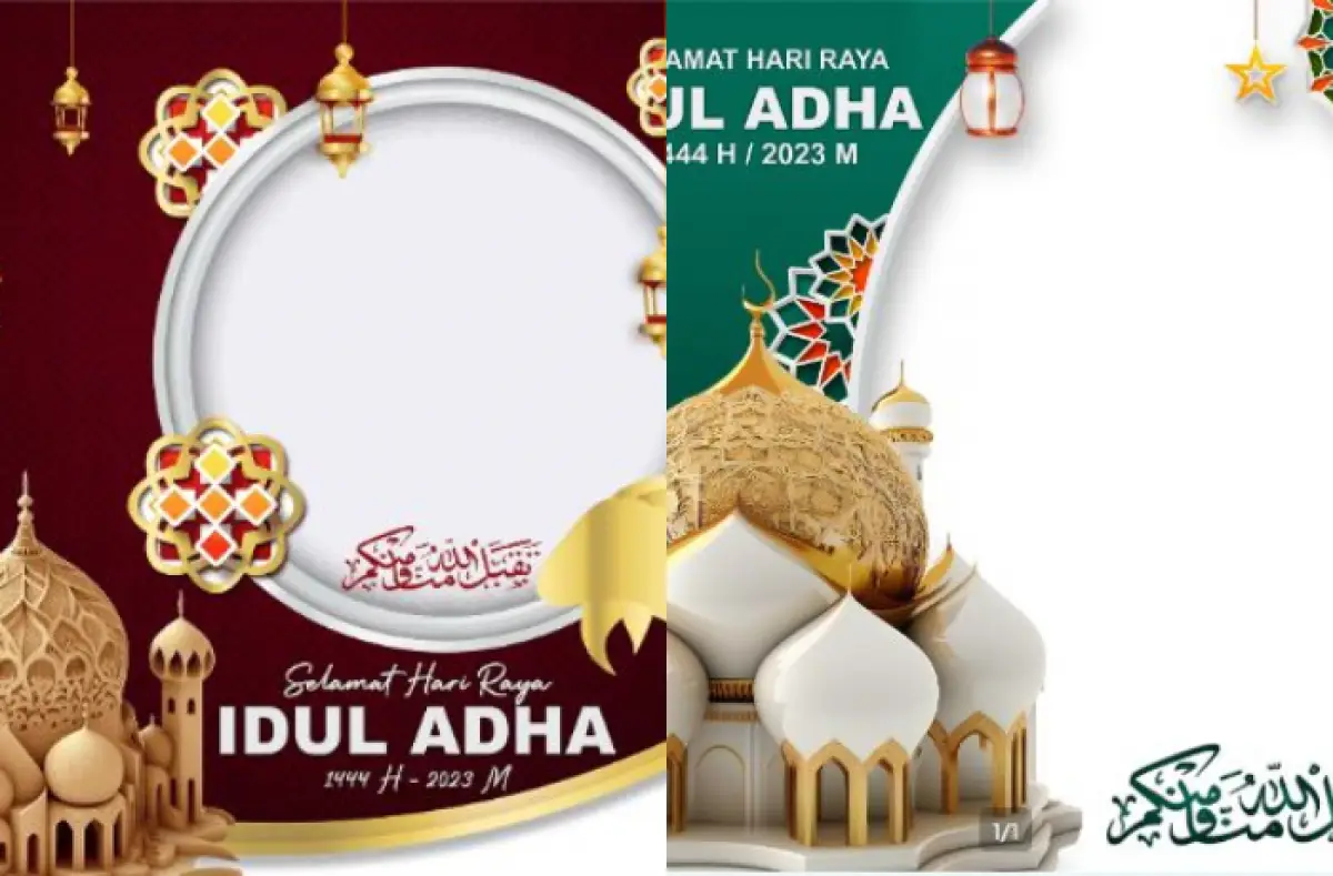 Berikut ini link Twibbon ucapan Idul Adha 2023, lengkap dengan cara pakainya (Sumber : Twibbonize)