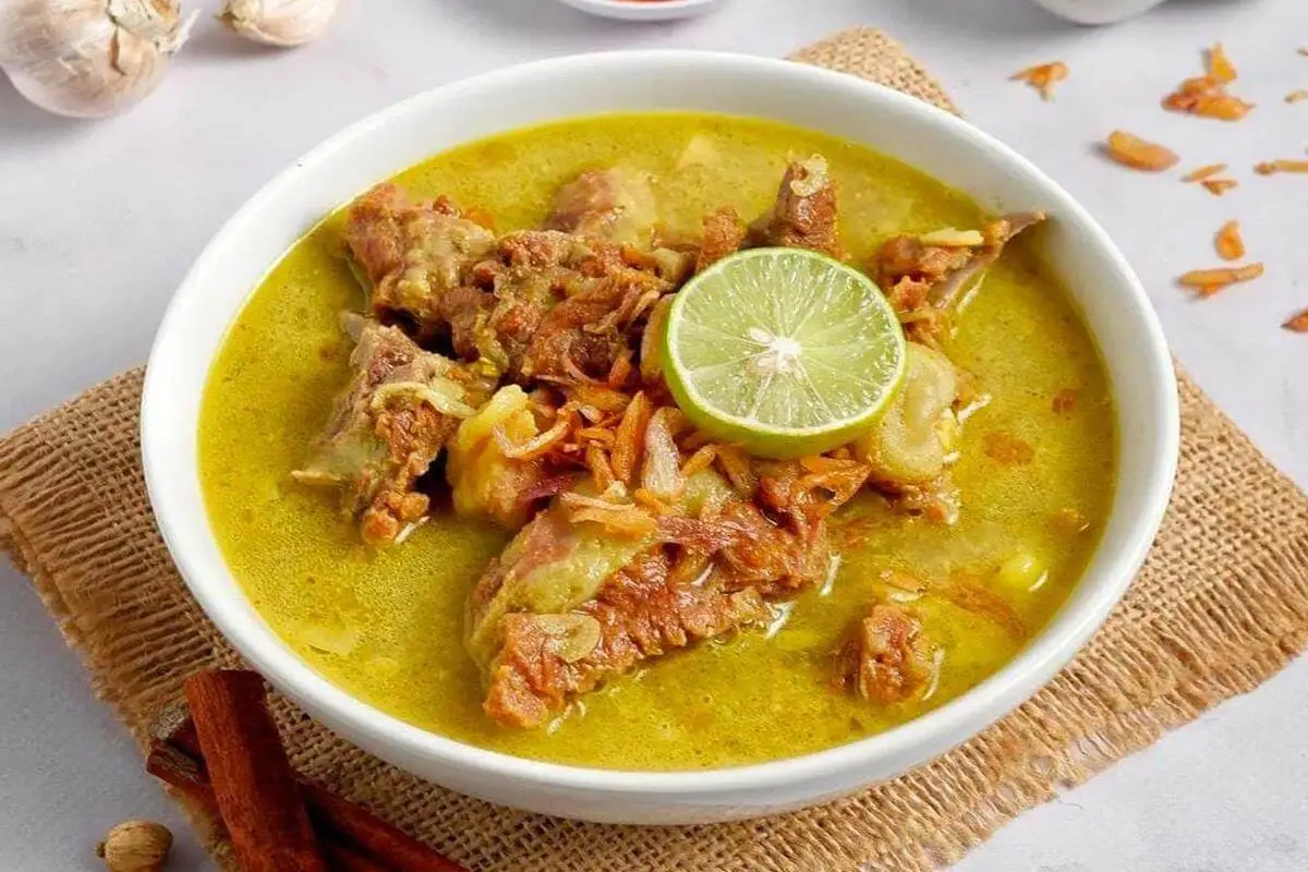 Resep Gule Kambing (Sumber : rinaresep.com)