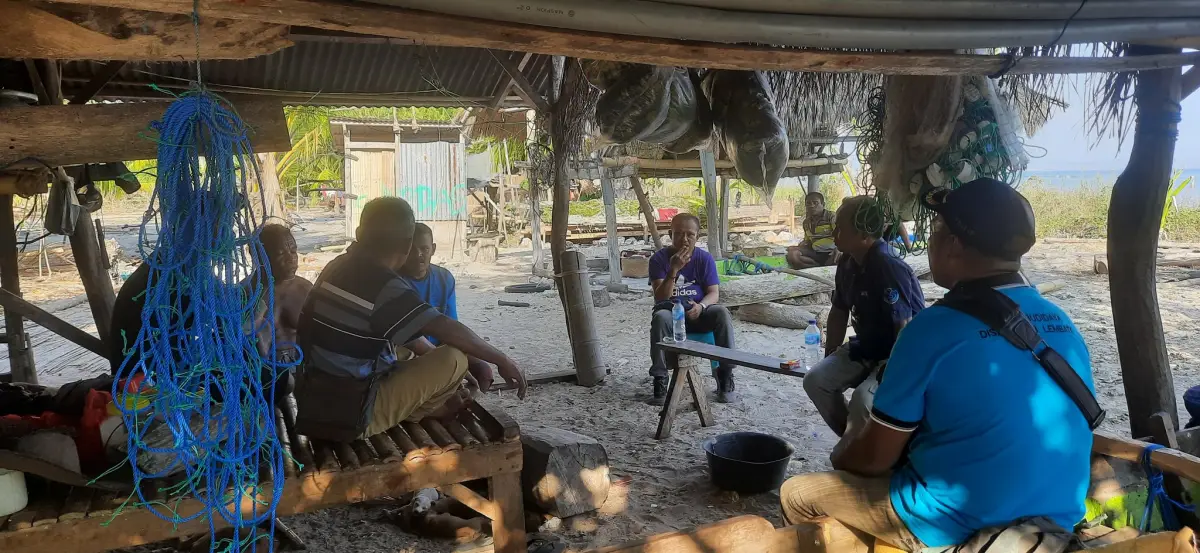 Potret penduduk Desa Panama di NTT yang juga dijuluku desa mualaf (Sumber : Twitter @MaxieNinef)