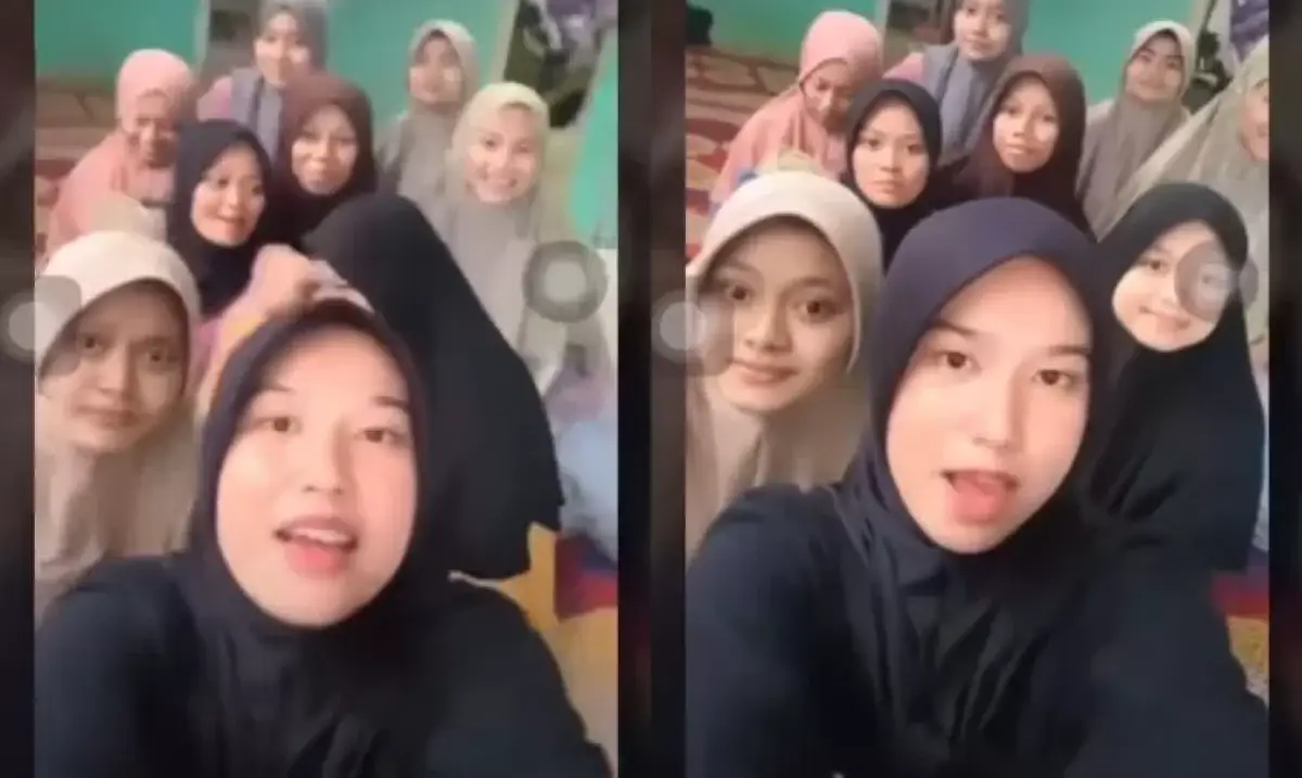 Viral video mahasiswi yang KKN di Bungus menghina fasilitas di desa setempat hingga diusir oleh warga. (Sumber : TikTok @singgahisaja)