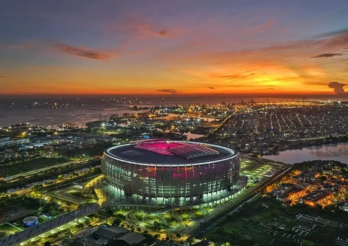JIS (Jakarta International Stadium) salah satu stadion yang ingin dijadikan venue Piala Dunia U-17 (Sumber : Twitter)