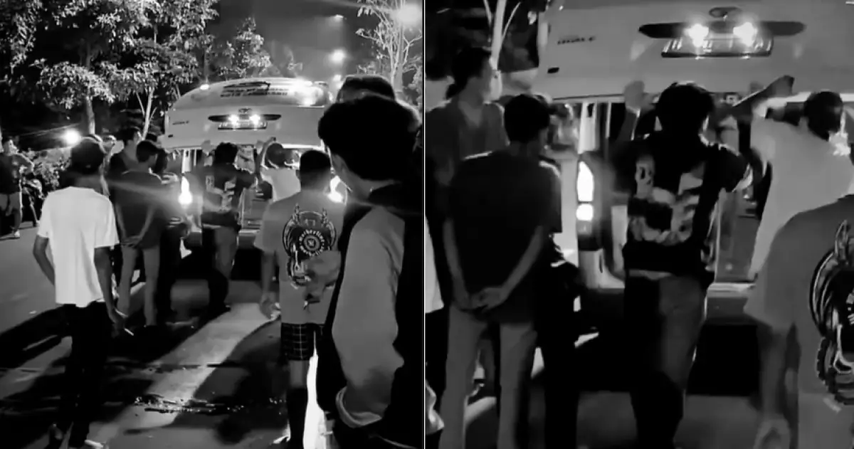 Kecelakaan yang melibatkan dua pengendara motor terjadi di Simongan dekat Markas Brimob Simongan, Semarang Barat, Kota Semarang, Selasa 27 Juni 2023 dini hari. (Sumber : Instagram @infokejadiansemarang.new)