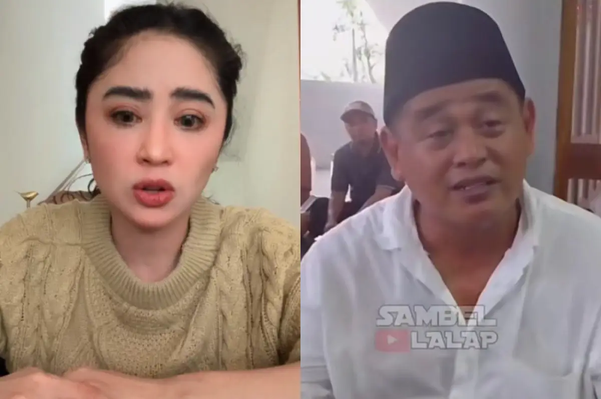 Ketua RT yang berseteru dengan Dewi Perssik banjir dukungan (Sumber : Instagram @dewiperssik9 / YouTube Sambel Lalap)