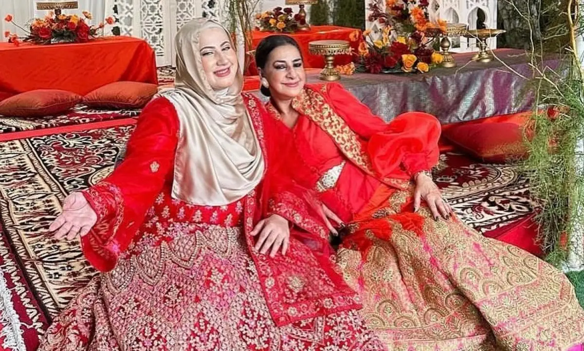 Tasyi Athasyia kembali mengunjungi ibunya, Ala Alatas, saat lebaran Idul Adha 2023. (Sumber : Instagram @ala_instyle)