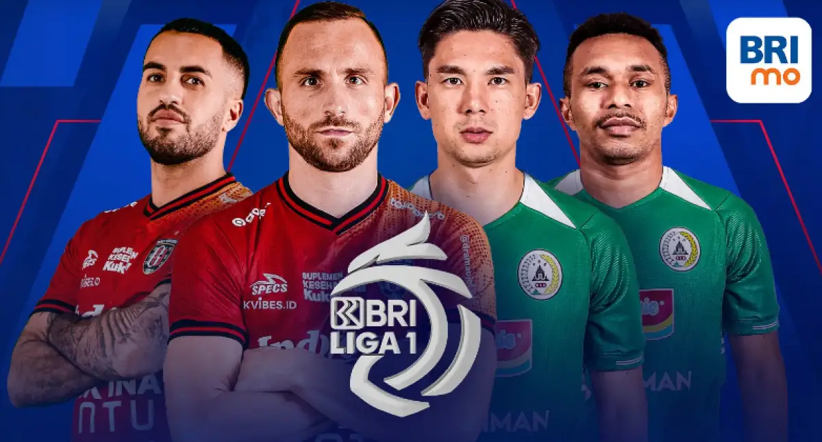 Bali United vs PSS Sleman di laga pembuka Liga 1 Indonesia 2023/2024 (Sumber : tangkapan layar Vidio)