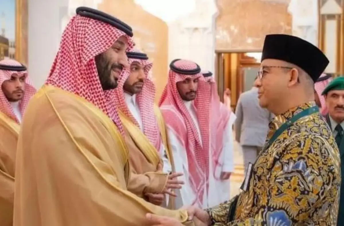 Anies Baswedan bagikan momen kebersamaan dengan Putra Mahkota Kerajaan Arab (Sumber : sumber : instagram @aniesbawedan)