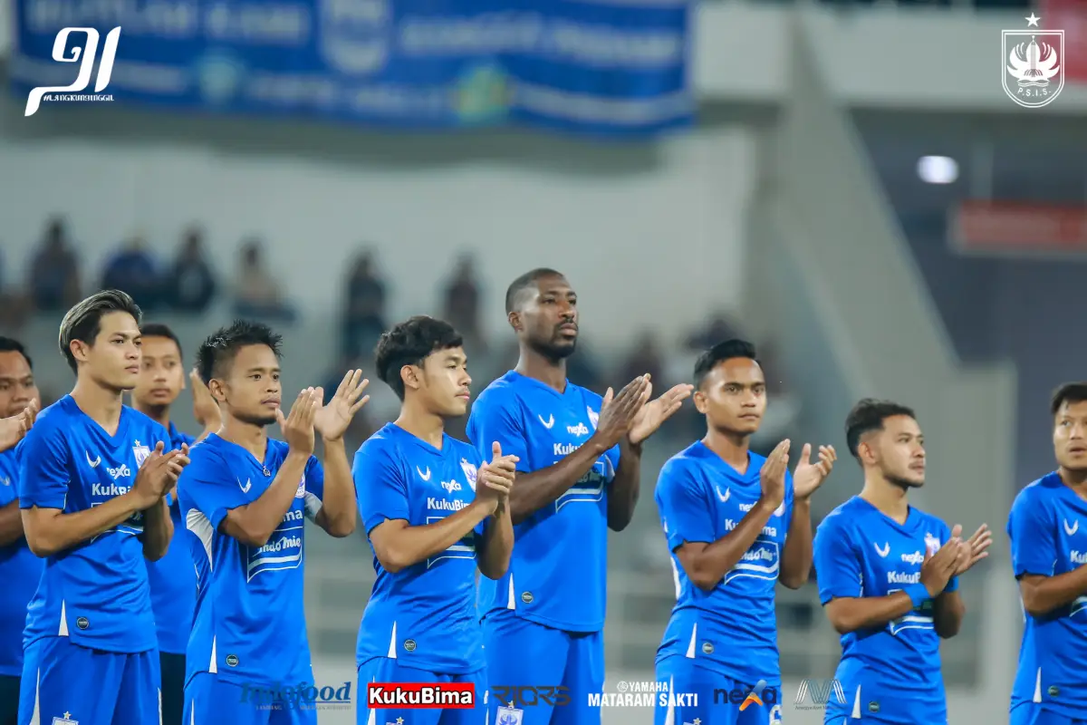 PSIS Semarang siap mengarungi kompetisi Liga 1 Indonesia 2023/2024 (Sumber : Twitter @psisofficial)