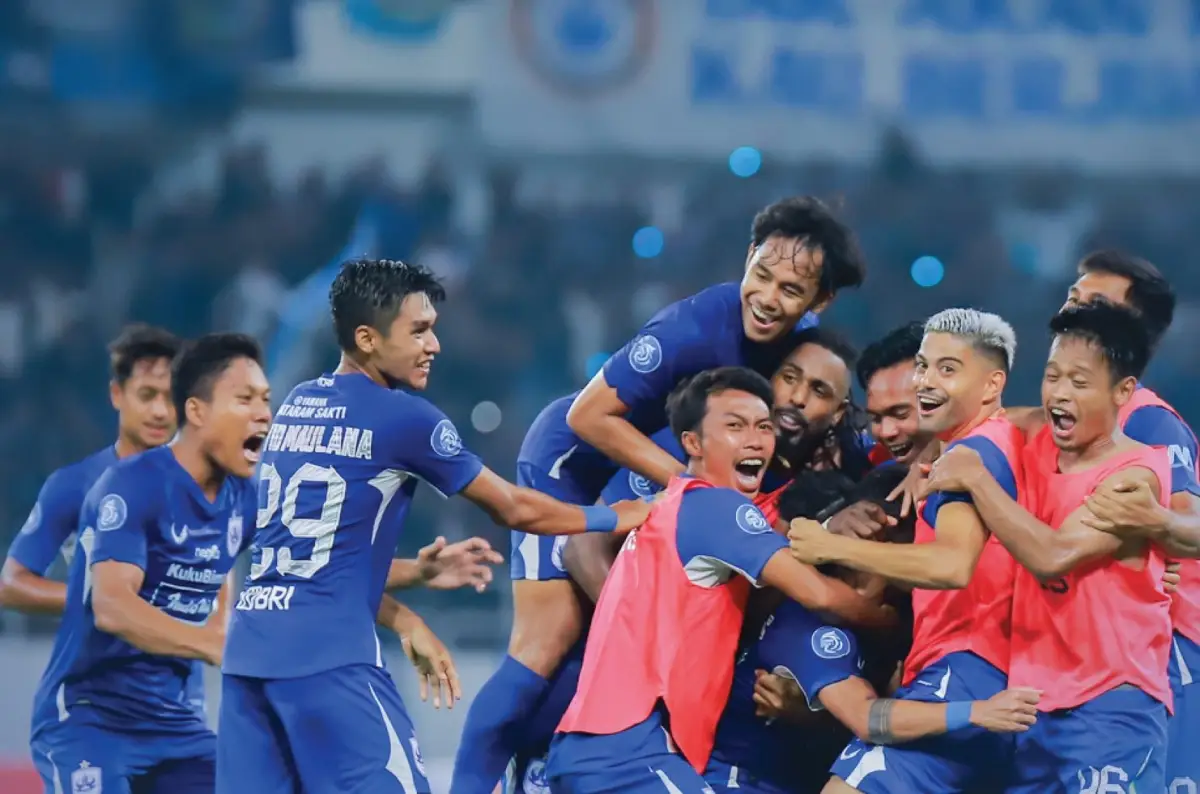 PSIS Semarang menang 3-1 atas Bhayangkara FC secara dramatis setelah 0-1 hingga menit ke-85. (Sumber : Twitter @Liga1Match)