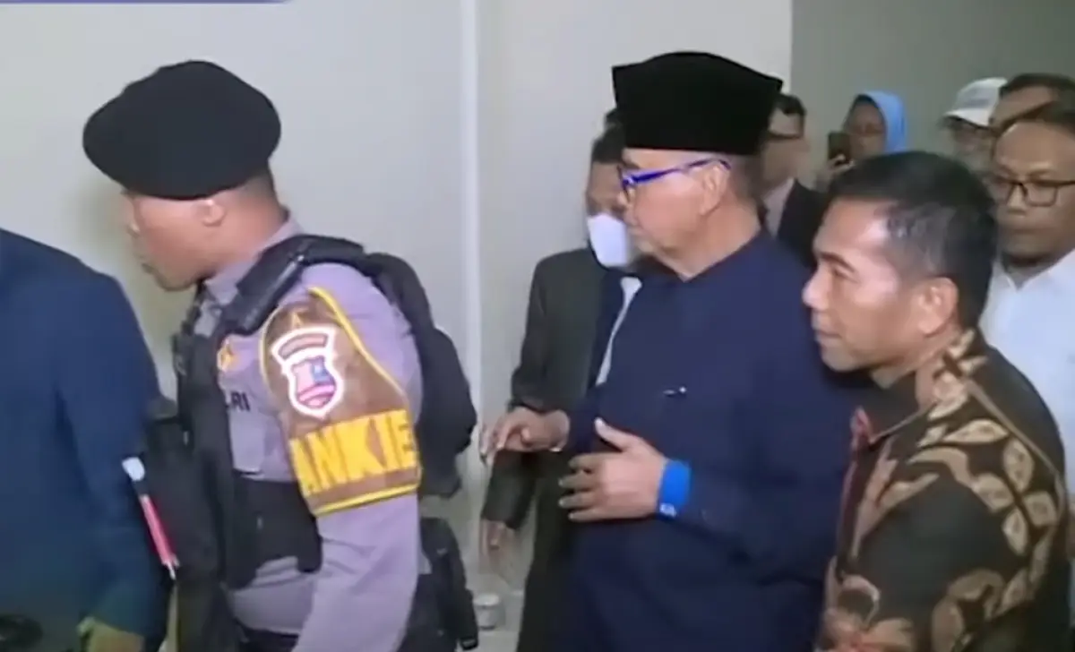 Panji Gumilang Pimpinan Ponpes Al Zaytun (Sumber : Kompas TV)