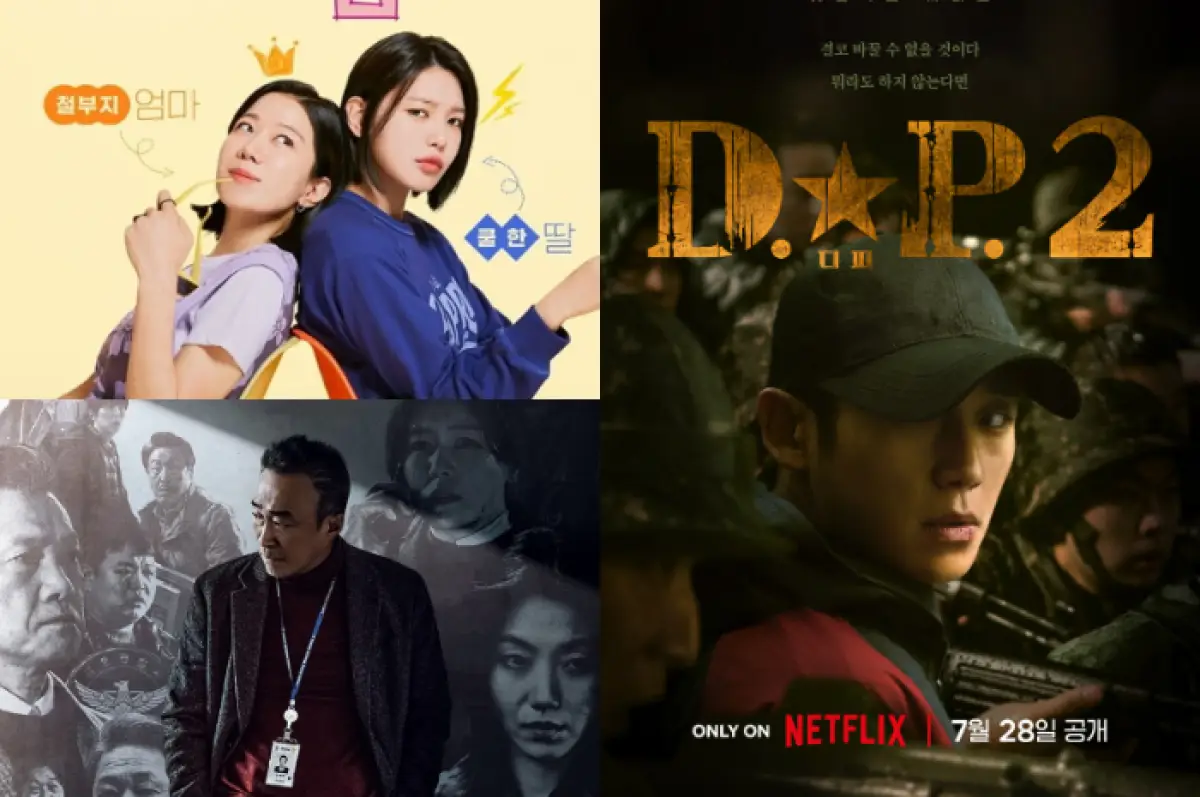 5 Daftar drama korea tayang Juli 2023 dengan berbagai genre (Sumber : kolase Asianwiki)