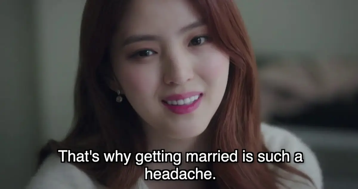 Han So Hee dalam drama Korea The World of Marriage. (Sumber : VIU)