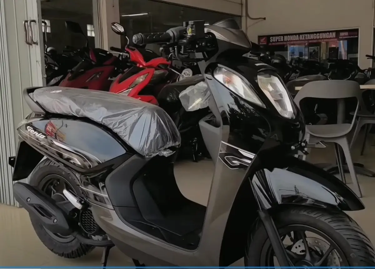 Motor Honda Genio 2023, salah satu motor Honda murah di bawah Rp 20 juta.