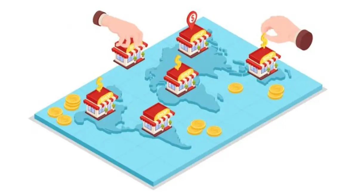 Ilustrasi rahasia bisnis franchise (Sumber : Freepik/macrovector)