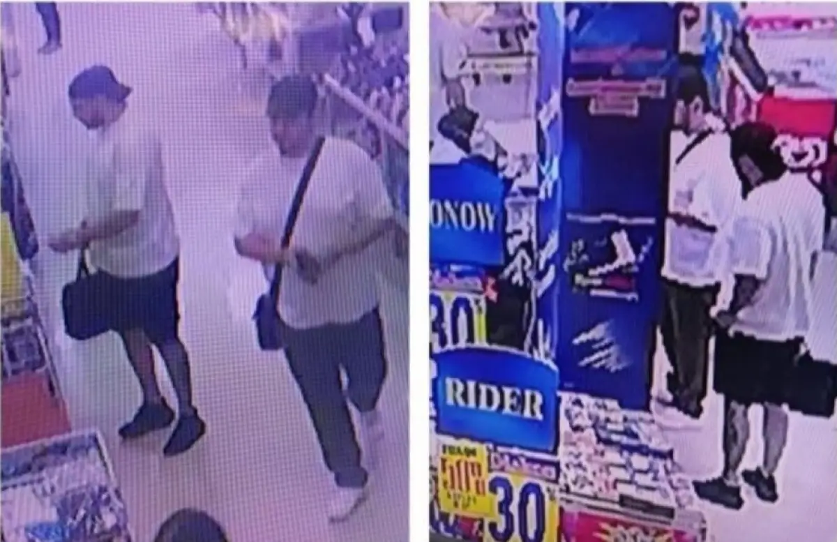 Selain di Superindo Imam Bonjol, dua bule Timur Tengah juga hipnotis kasir ADA Banyumanik, Sabtu 8 Juli 2023. (Sumber : Instagram @kejadiansmg)