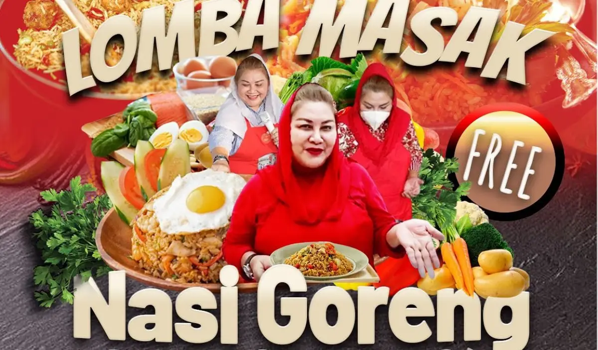 Lomba masak Nasi Goreng khas Mbak Ita tingkat Kota Semarang. (Sumber : Instagram @semarangpemkot)