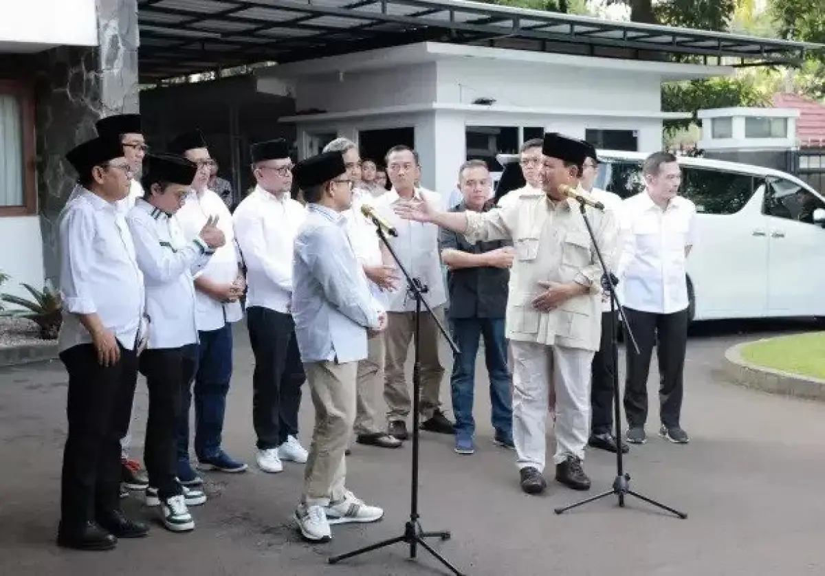 Prabowo ungguli Ganjar dan Anies dalam Survei IPN. (Sumber : Gerindra)