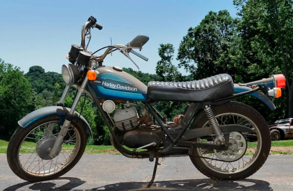 Sepeda motor dua tak Harley Davidson SS 125. (Sumber : zhf.nbedfa.ml)