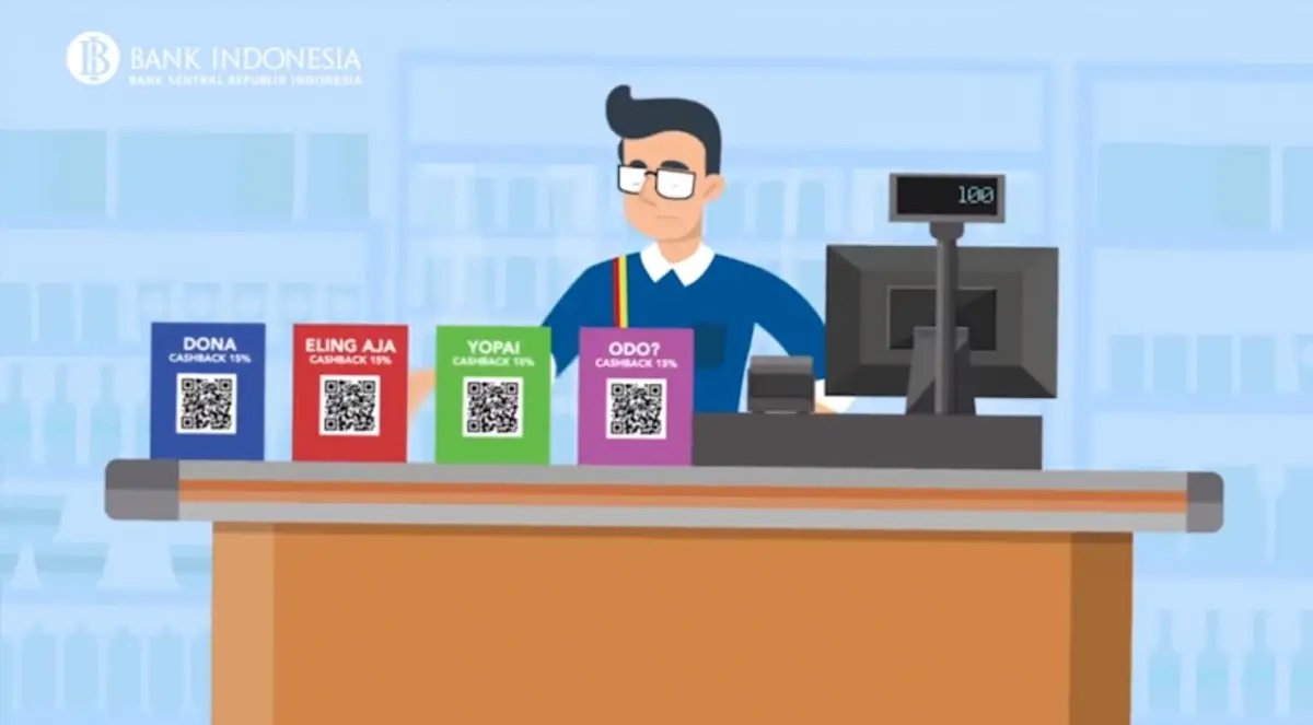 Ada 2 pembayaran yang tidak dikenakan biaya di QRIS, keduanya berkaitan dengan layanan pemerintahan.