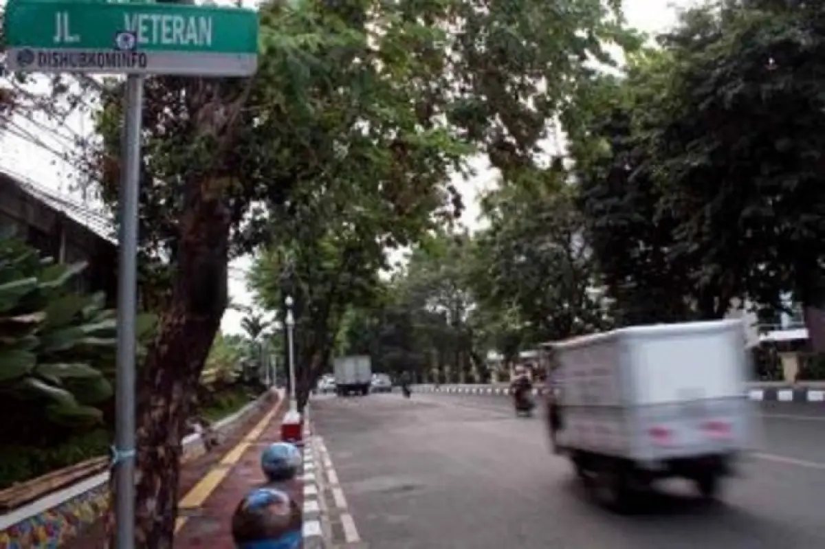 Jalan Veteran Kota Semarang yang akan diterapkan sistem satu arah oleh Dishub Kota Semarang. (Sumber : semarangkota.go.id)
