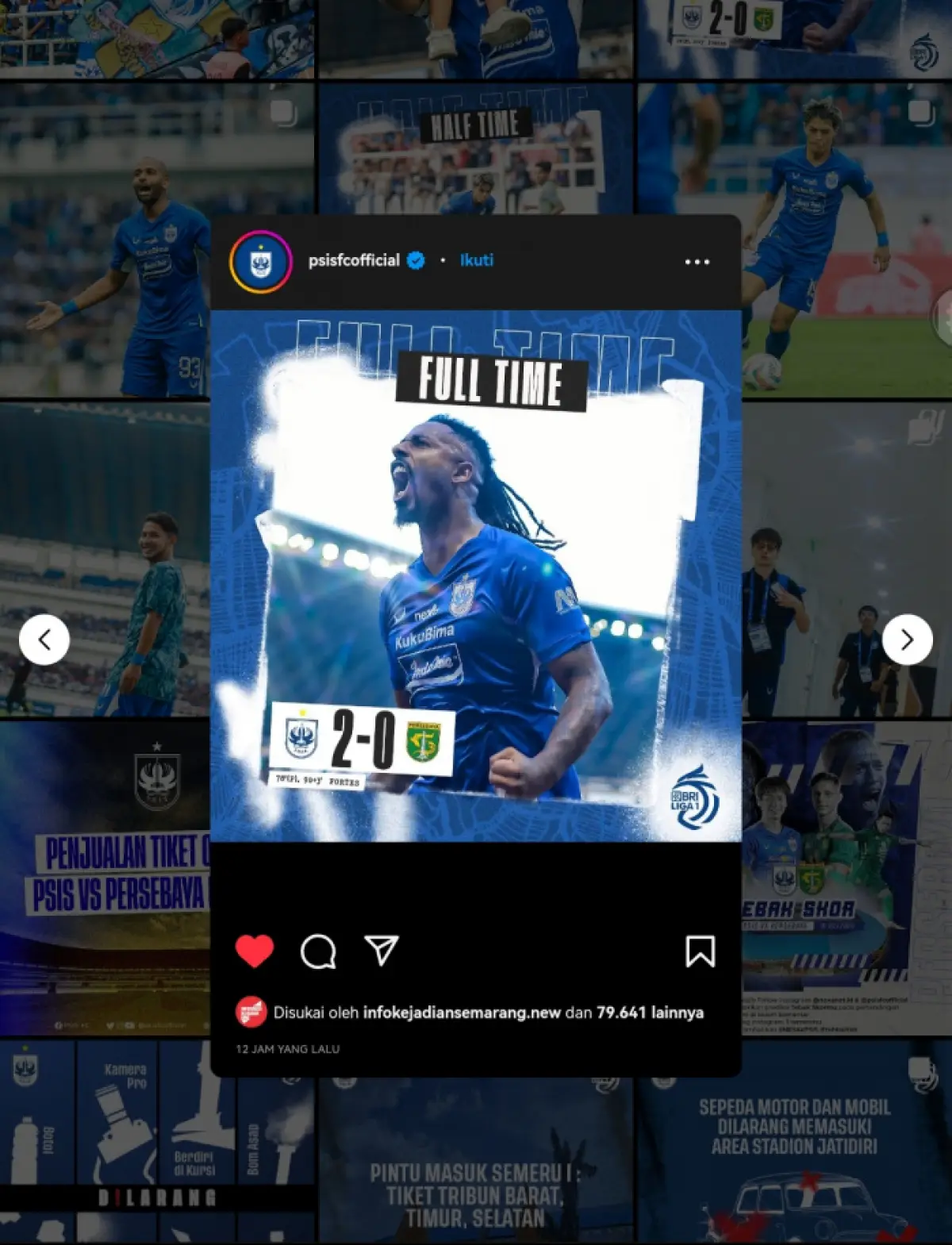 Klasemen sementara PSIS Semarang di BRI Liga 1 hingga pekan ketiga.