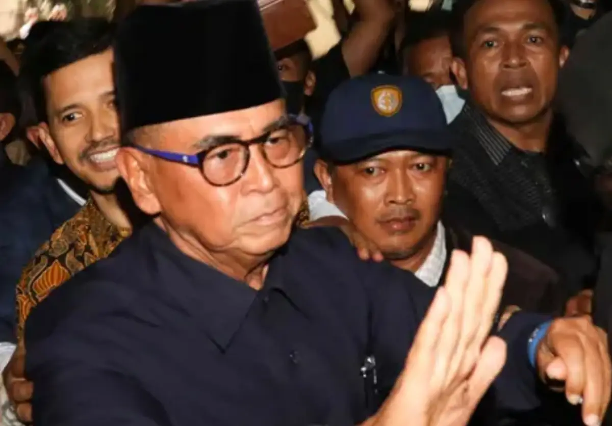 Panji Gumilang Pimpinan Ponpes Al Zaytun (Sumber : Kompas TV)