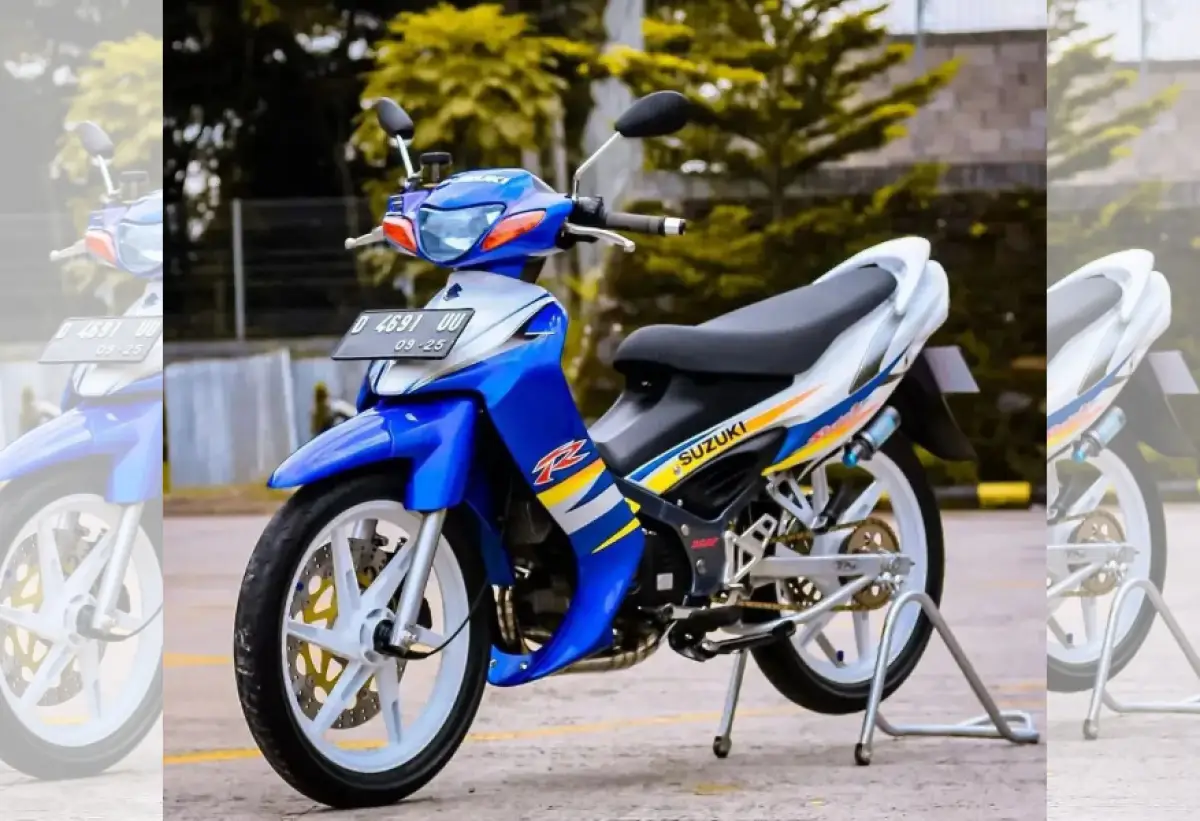 Komponen yang perlu diperiksa saat servis berkala Suzuki Satri 120 Dua Tak. (Sumber : Instagram/pot.ret2stroke)