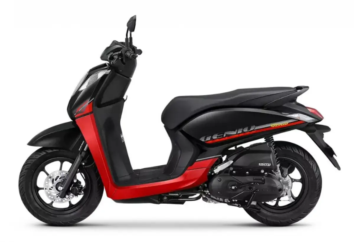 Honda Genio hadir dengan penyegaran desain striping baru. (Sumber : astra-honda.com)