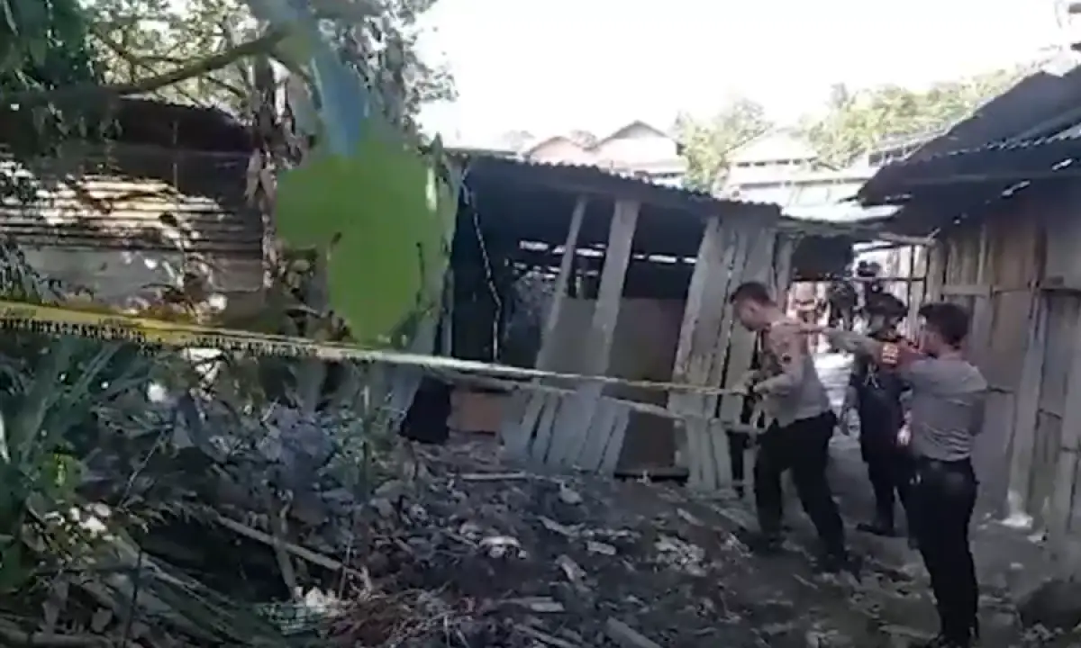 Lokasi tambang emas ilegal tempat 8 penambang terjebak, Rabu 26 Juli 2023. (Sumber : YouTube Radar Banyumas News)