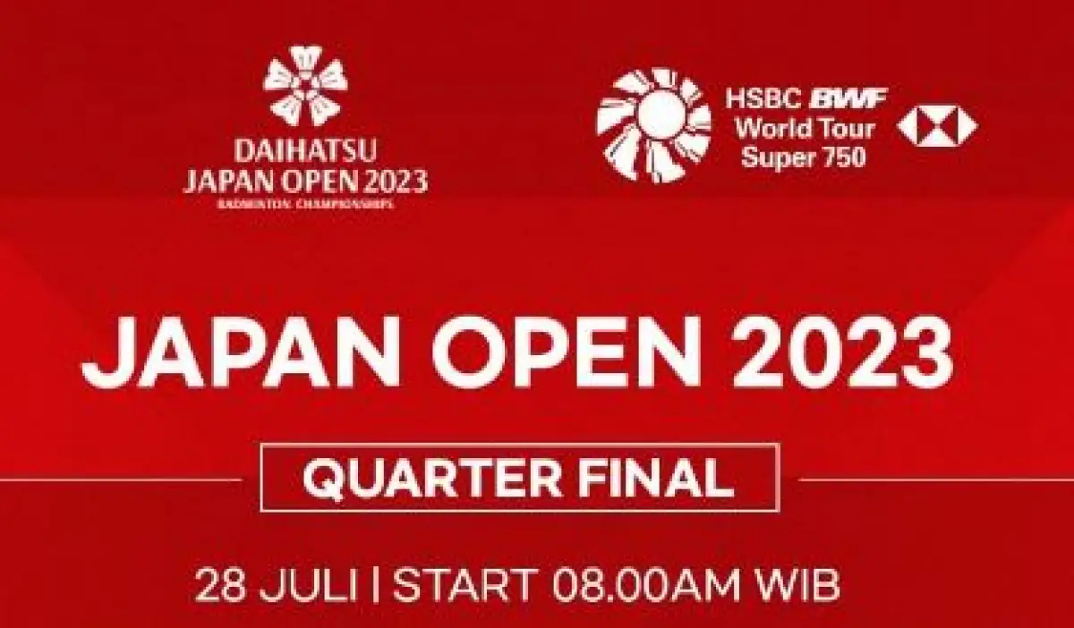 Link Live Streaming Perempat Final Japan Open 2023 Hari Ini, Saksikan Pertandingan 5 Wakil Indonesia (Sumber : instagram.com/spotv.indonesia)