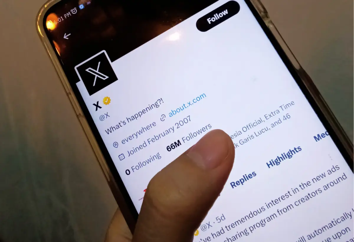 Akun @X di Twitter Diambil Paksa Elon Musk Imbas Rebranding Twitter (Sumber : Infosemarang.com)