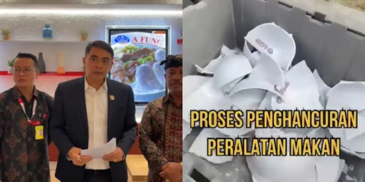 Baso A Fung outlet Bandara Ngurah Rai Terancam Tutup (Sumber : Instagram/@aryawedakarna)