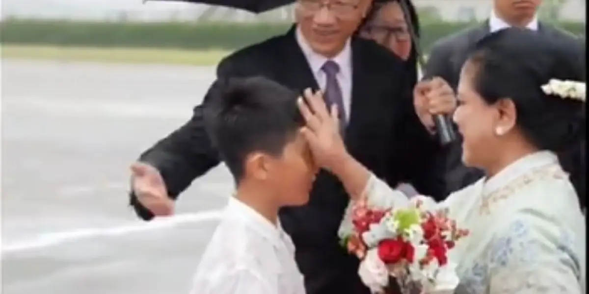 Kunjungan Presiden Jokowi dan Iriana Jokowi ke Tiongkok (Sumber : TikTok/menujuindonesiamaju)