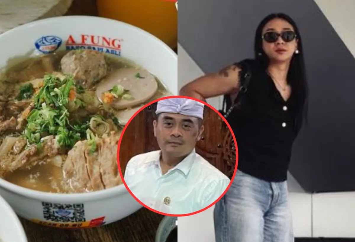 Baso A Fung Bandara Ngurah Rai Malah Terancam Tutup Meski Banjir Pujian, Mengapa? Begini Penjelasannya (Sumber : Kolase foto Instagram @joviadhiguna @basoafungbali @aryawedakarna)