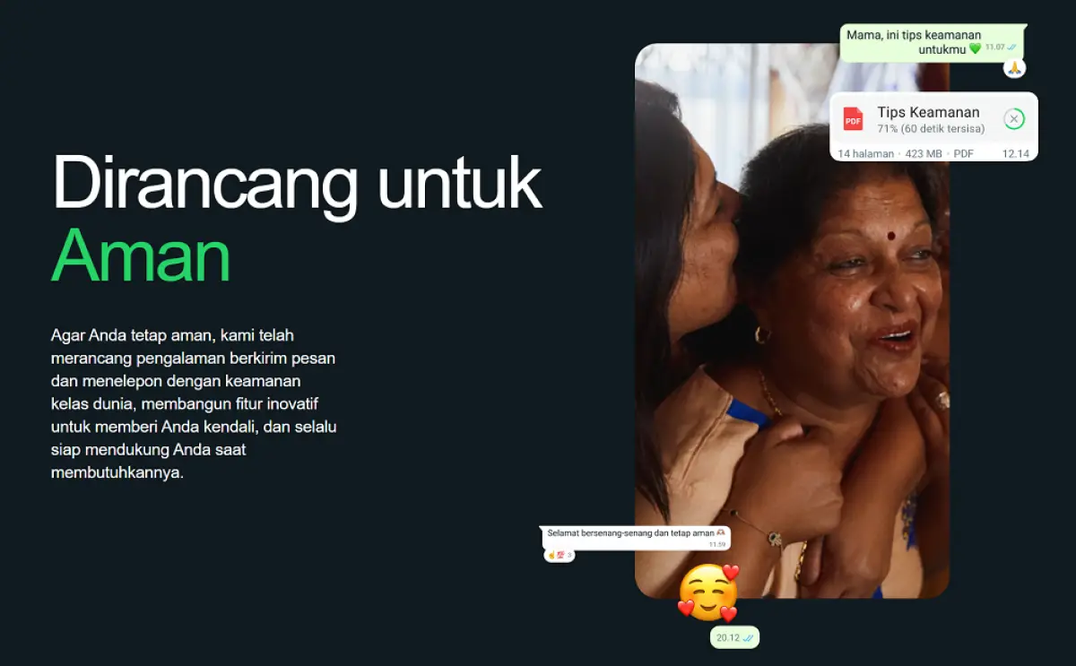Ada 3 fitur baru WhatsApp untuk menambahkan keamanan akun WhatsApp agar tidak disadap orang lain.