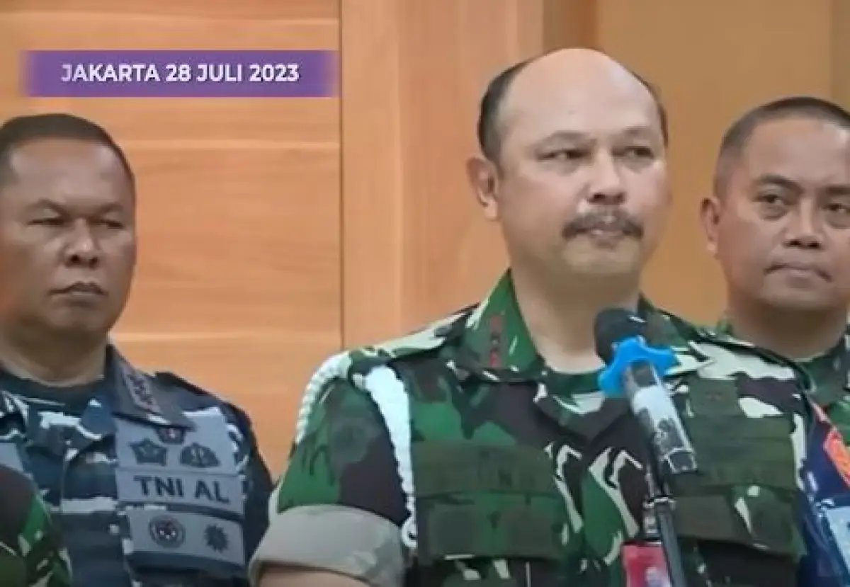 Agung Handoko Komandan Pusat Polisi Militer (Sumber : KompasTV)