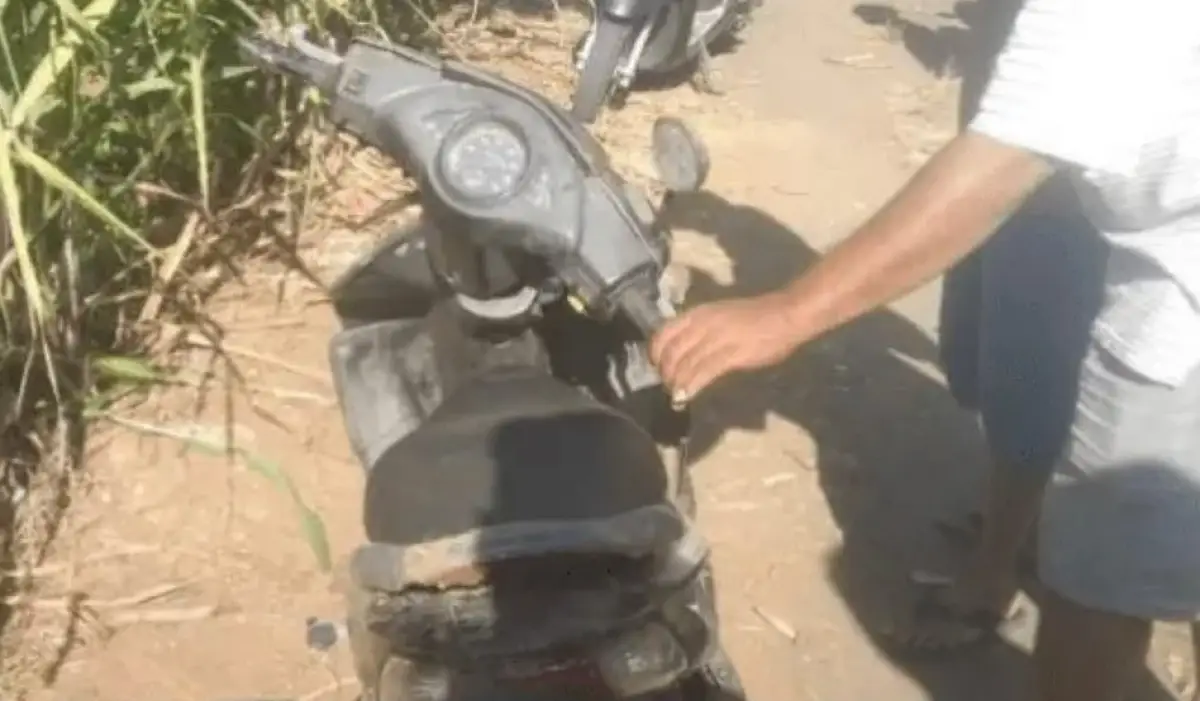 Penjual bubur di Kudus meninggal dunia setelah alami rem blong saat memboncengkan anaknya pulang, Senin 31 Juli 2023. (Sumber : Instagram @infoseputarkudus)