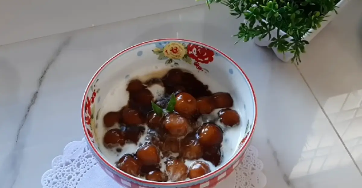 Bubur Candil khas Semarang (Sumber : YouTube/Atha Naufal)