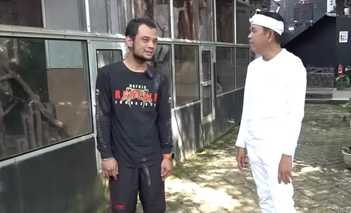 Panji Petualang dan Kang Dedi Mulyadi (Sumber : YouTube/Kang Dedi Mulyadi)