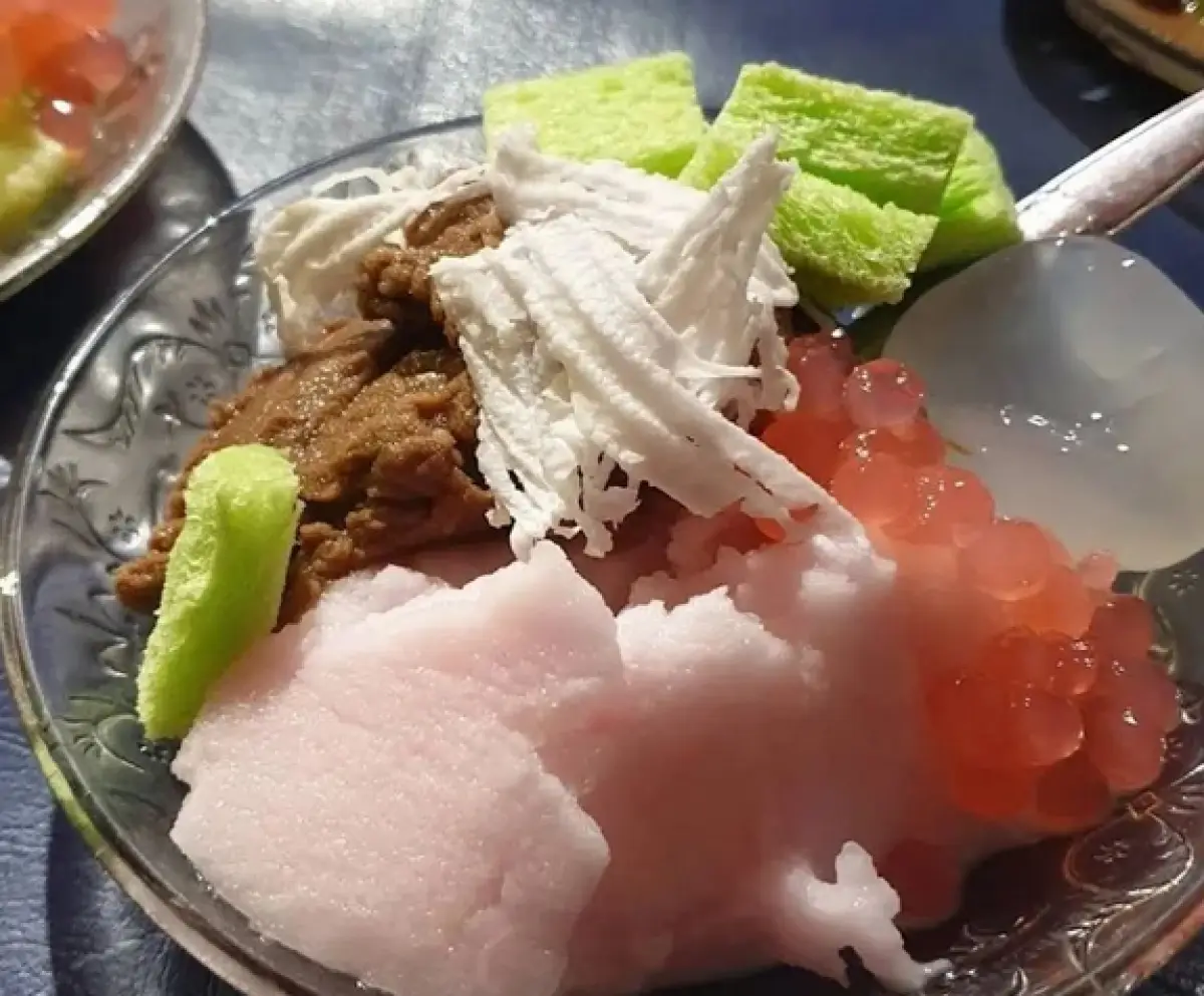 Resep Es Puter Cong Lik khas Semarang (Sumber : Instagram/@rikeandywijaya)