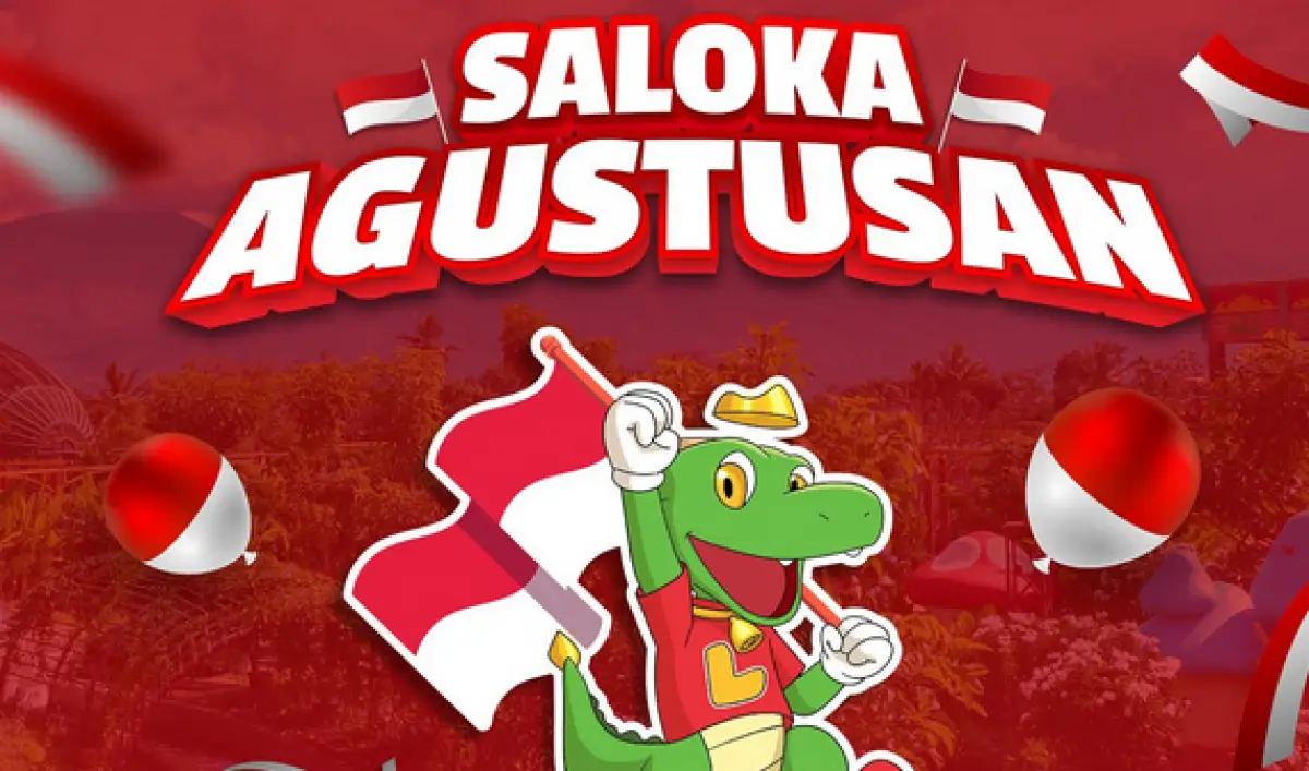 Saloka Theme Park Semarang Tetap Buka 17 Agustus 2023, Ada Promo Kemerdekaan hingga Tiket Gratis! (Sumber : Instagram/@salokapark)