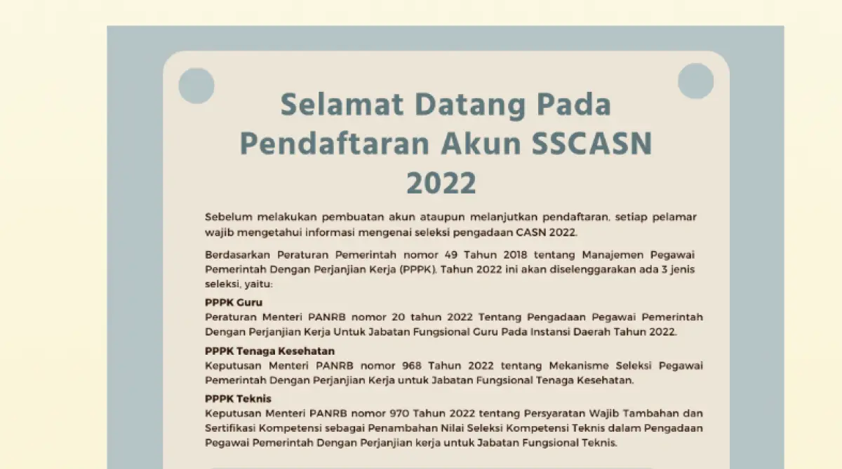 6 syarat berkas CPNS 2023 agar lolos untuk lulusan S1 hingga SMA.