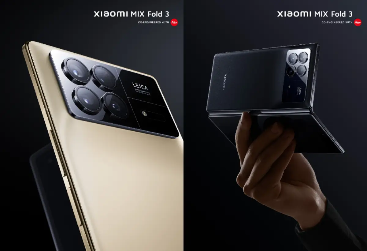 Penampilan Xiaomi Mix Fold 3 yang akan segara rilis (Sumber : x.com/leijun)