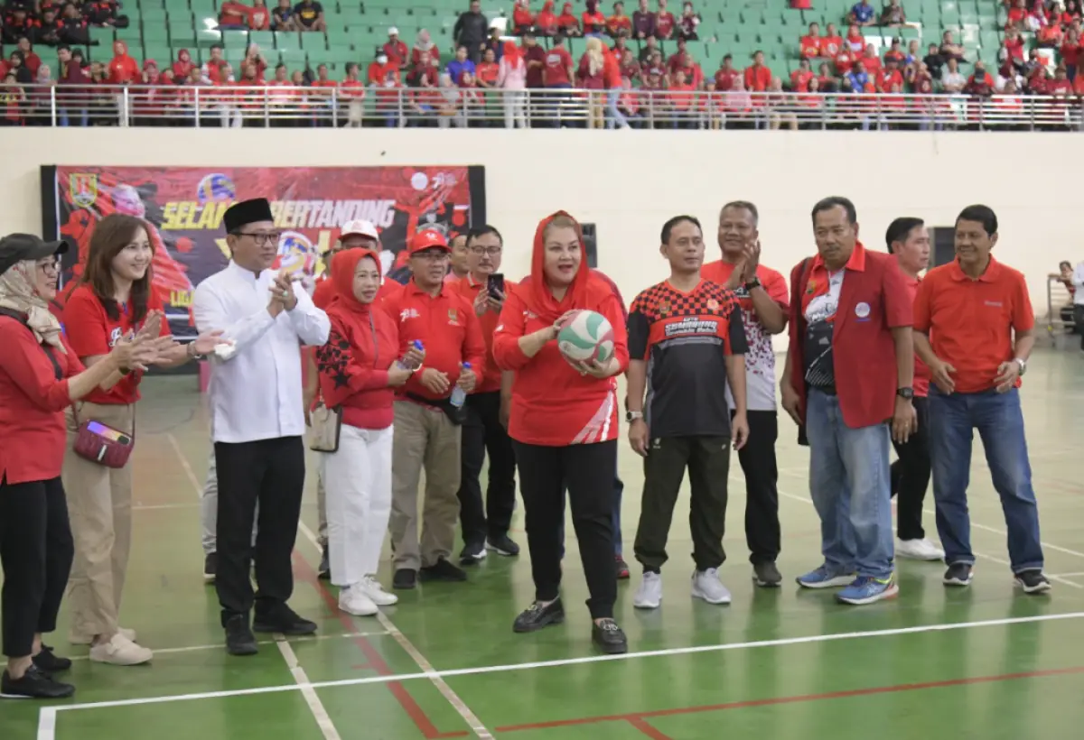 Pemkot Semarang bakal gelar Liga Voli Putri antar Kecamatan se-Kota Semarang pada November mendatang. (Sumber : Dok. Pemkot Semarang)