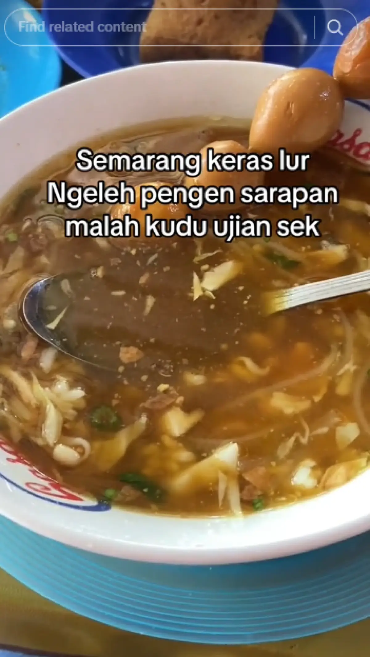 Viral Menu Warung Soto di Semarang Pakai Soal Matematika, Publik: Udah Laper Malah Disuruh Ujian (Sumber : TikTok/@pallentina25)