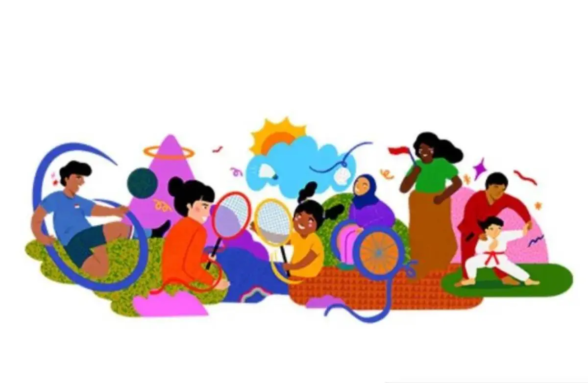 Google Doodle tampilkan perayaan Kemerdekaan ke-78 Republik Indonesia. (Sumber : Google)
