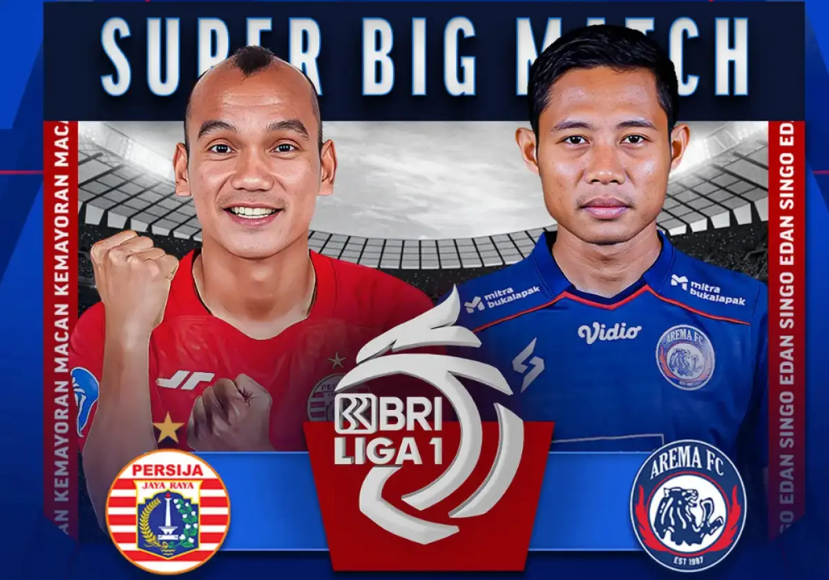 Link live streming Persija Jakarta vs Arema FC, Minggu, 20 Agustus 2023, kick off pukul 15.00 WIB. (Sumber : vidio.com)