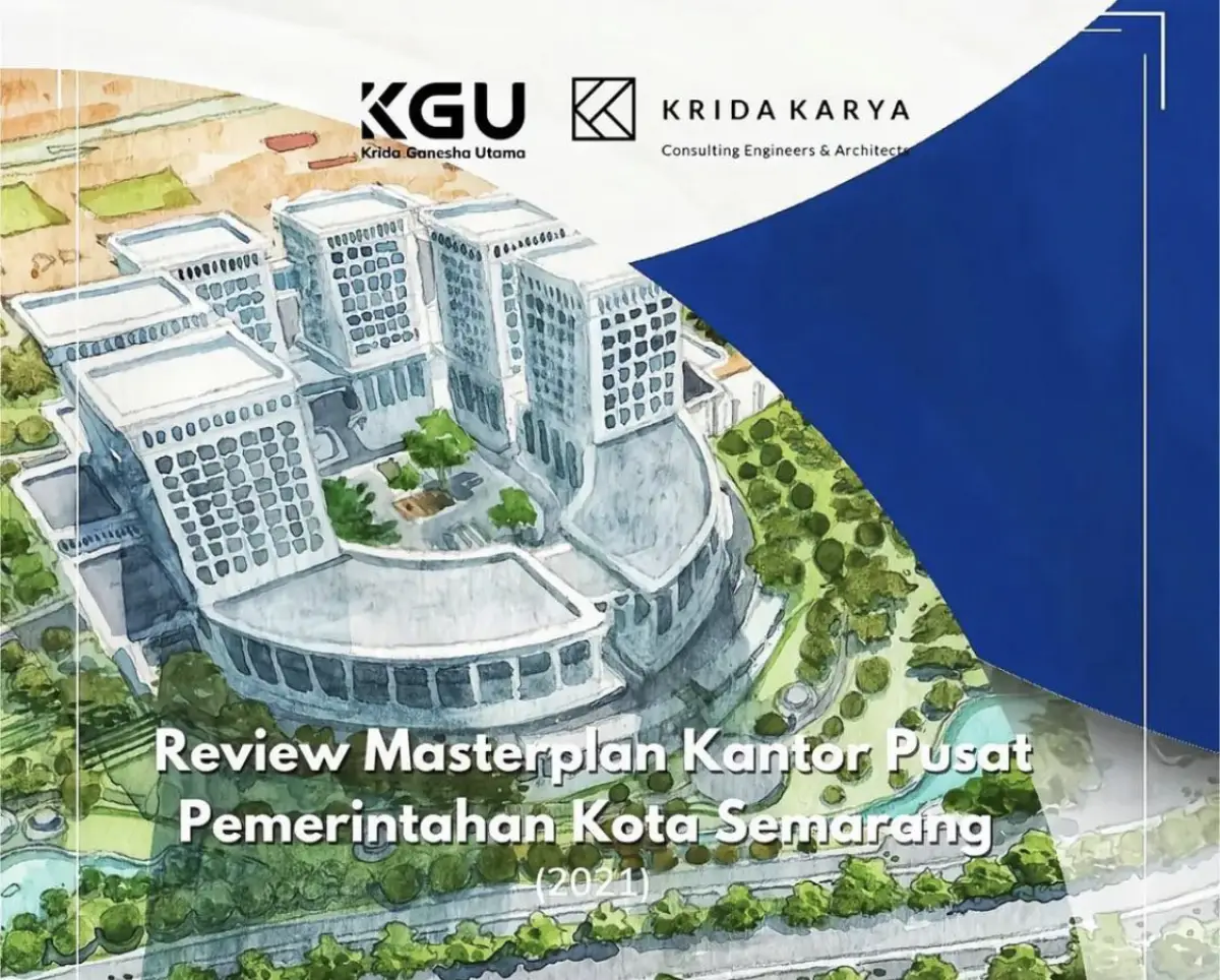 master plan balai kota Semarang di Kebupaten Mijen (Sumber : instagram @skyscrapersemarang)