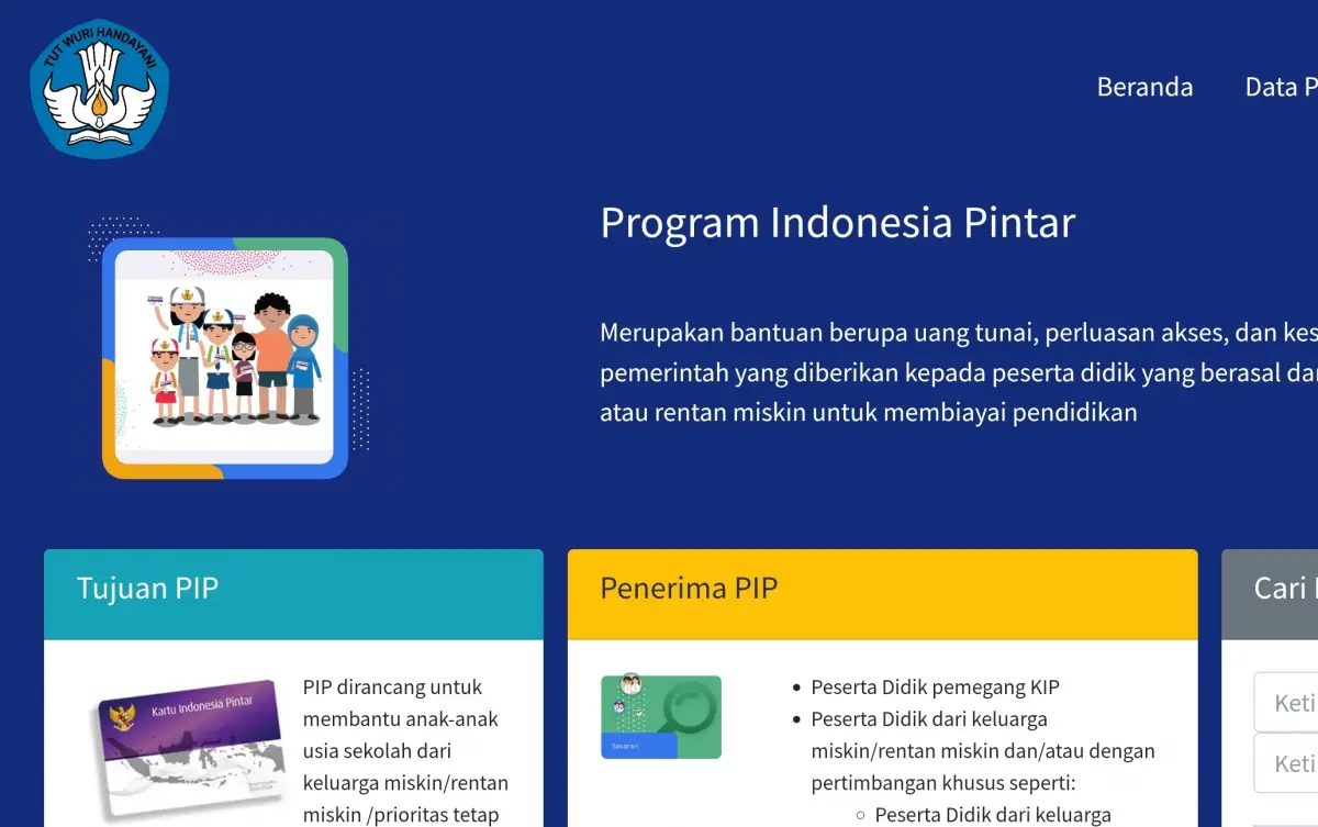 Pengumuman PIP Agustus 2023 (Sumber : https://pip.kemdikbud.go.id)