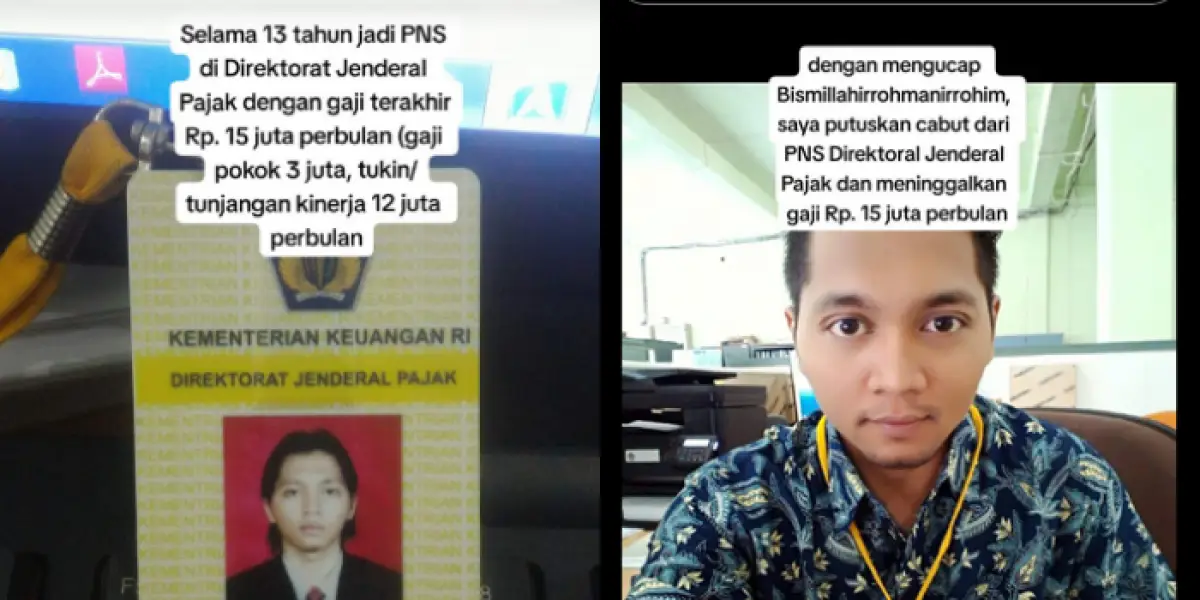 PNS Resign Banting Setir Jadi Streamer TikTok, Padahal Waktu Bekerja Gajinya Rp15 Juta Sebulan (Sumber : TikTok/@koki.geprek)
