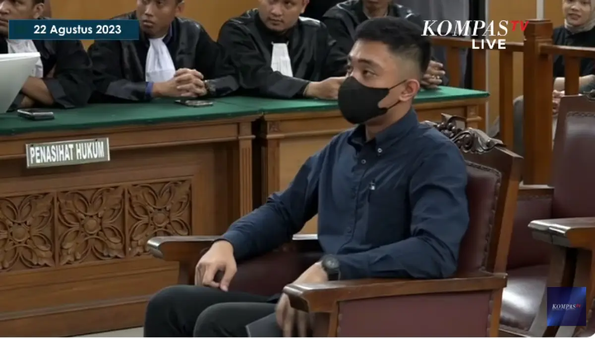 Mario Dandy minta keringanan biaya restitusi (Sumber : YouTube/KompasTV)